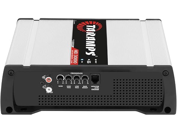 Taramp's HD 3000 2 Ohms Class D Full Range Mono Amplifier