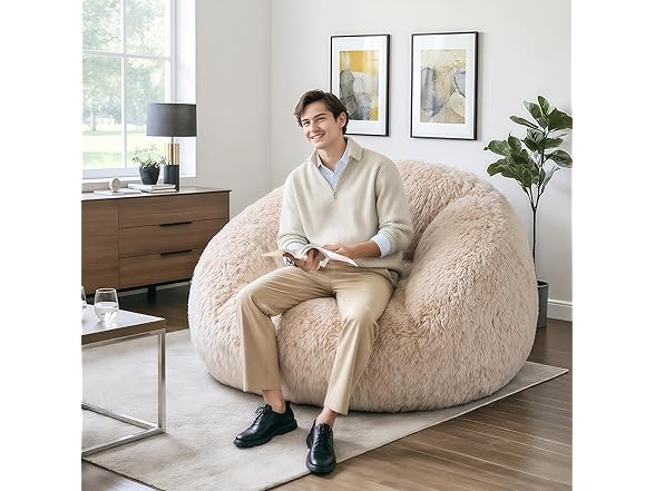 CangLong Large Bean Bag Chair with Filler