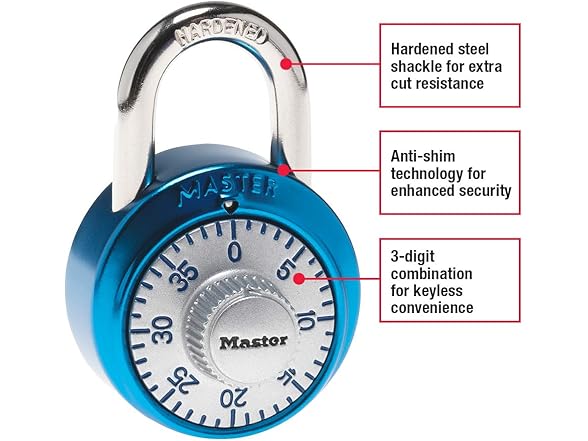 Master Lock Master Lock 1561DAST Locker Lock Combinati