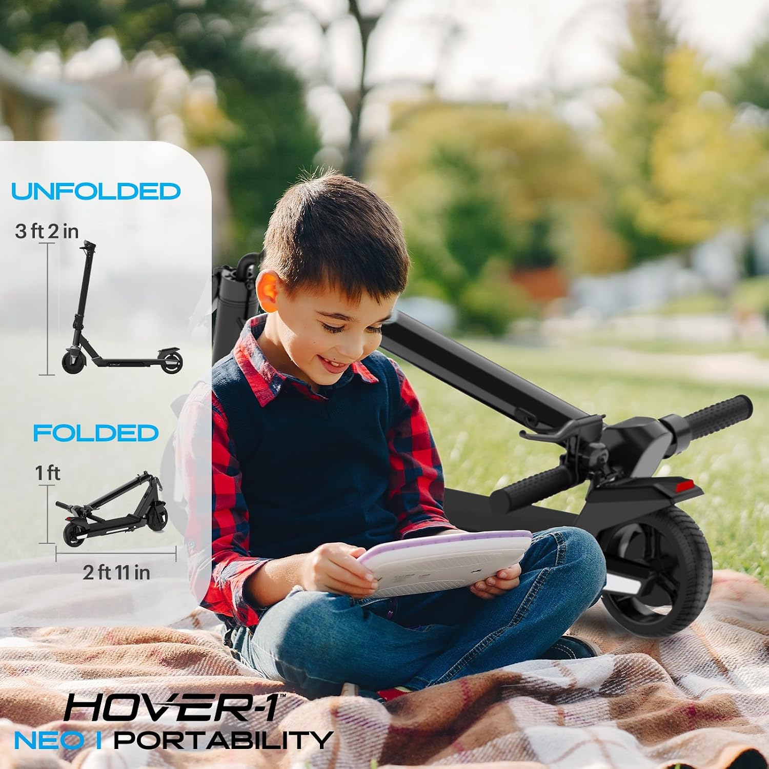 Hover-1 Neo I Foldable Electric Scooter 200W - Gallery 8