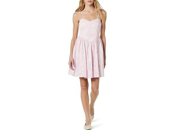The Drop Perla Shaped Waist Mini Dress