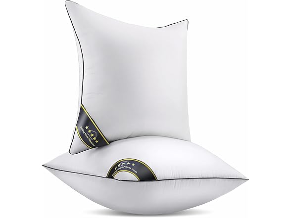 2 Pack 18"x18" Throw Pillow Inserts