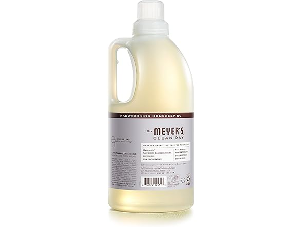 Mrs. Meyer's Laundry Detergent, Lavender, 64 oz
