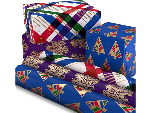 Hallmark Modern Christmas Wrapping Paper - Gallery 8