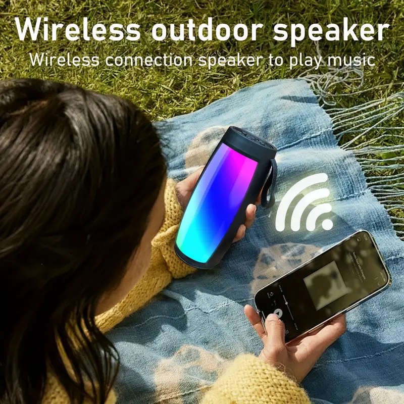 Rechargeable TWS LED Speaker - Gallery 5