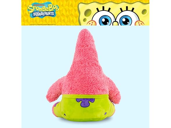 Patrick Star Calming 3Lb Weighted Cuddle Pillow Buddy