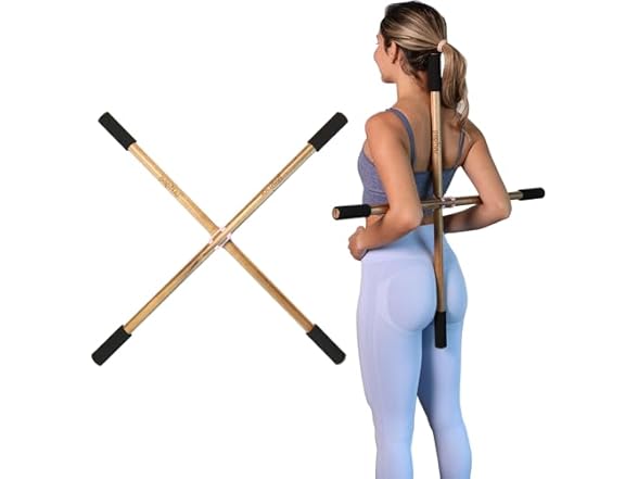 poptuu Acacia Wood Posture Corrector