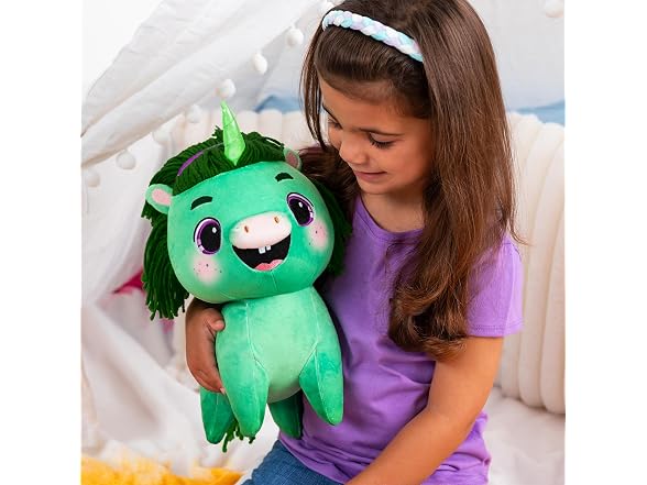 Not Quite Narwhal Juniper Pom Pom Dazzlerump 12" Plushie