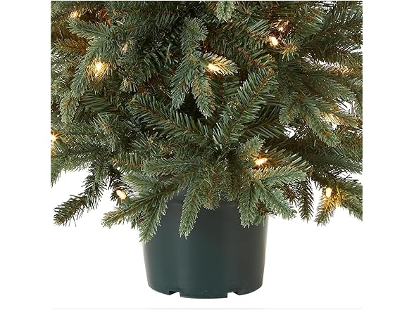 KISIQI 3ft Artificial Christmas Tree with Pot