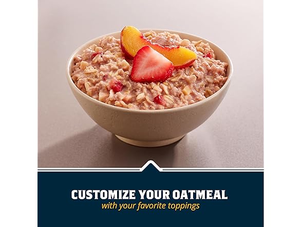 6CT Quaker Protein Instant Oatmeal, Maple Brown