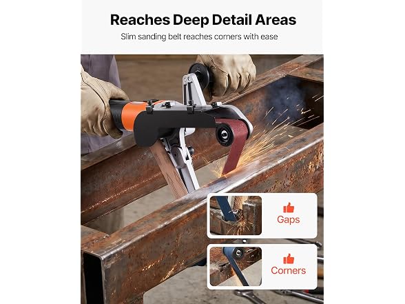 Pipe Tube Polisher Sander, 1000W Pipe Belt