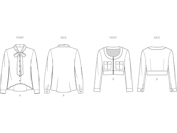 Know Me Misses' Blouse and Jacket Sewing Pattern