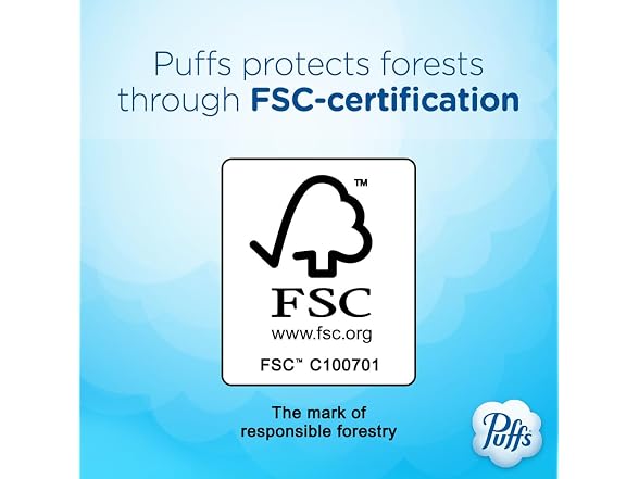 Puffs Facial Tissues Plus Lotion 8 Family Box