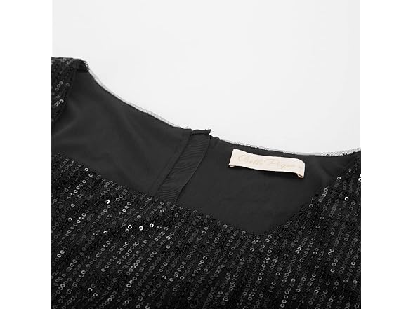 Belle Poque Women (L) Sequin Party Dress Dress