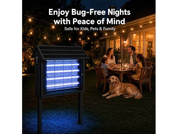Thcritter Solar Bug Zapper, Small