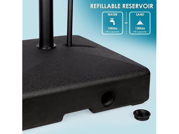 GREENVINES 23.6" Patio-Umbrella-Base