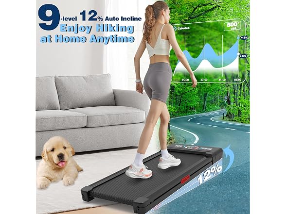 TRAILVIBER Walking Pad Treadmill