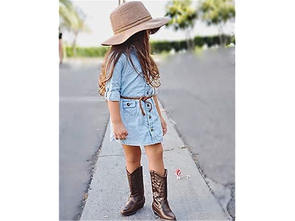 BSaogr Girls (4-5T) Casual Dresses Shirt