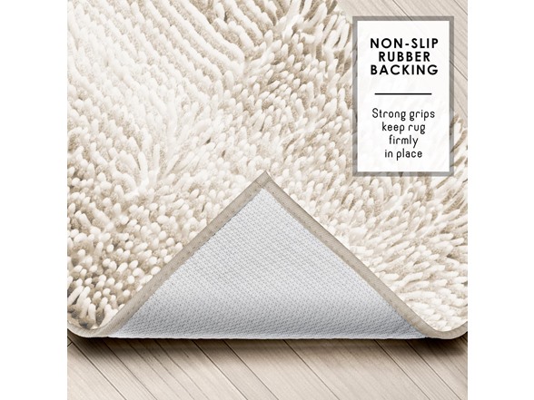 Hearth & Harbor Bathroom Rugs, Chenille Bath Mat