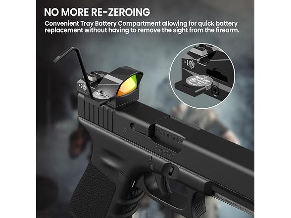 VOTATU PMD504-R Reflex Dot Sight RMR