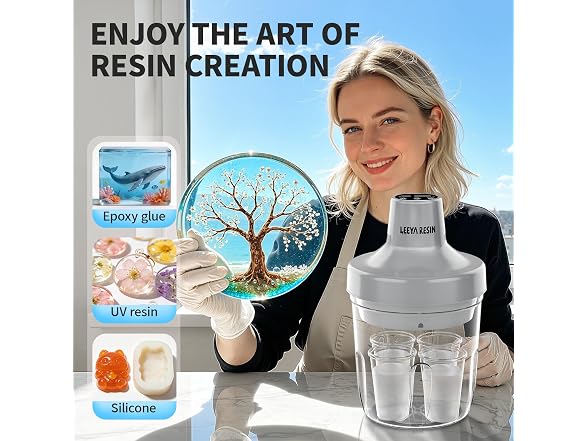 LEEYA RESIN 3.4L Resin Bubble Remover