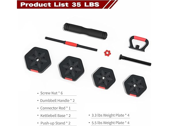 VIVITORY Dumbbell Sets