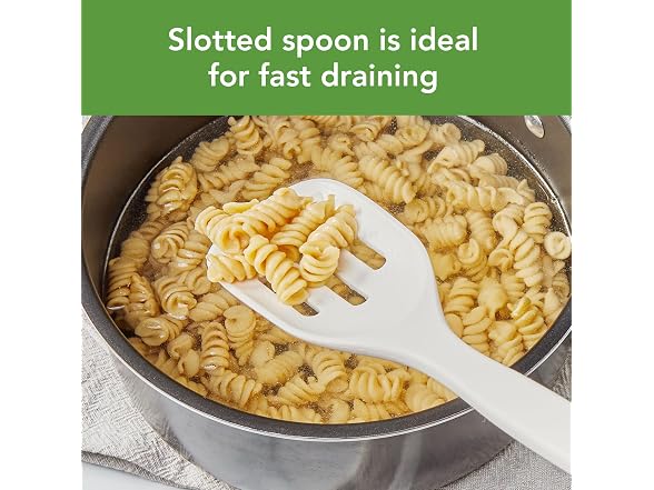 Tovolo Elements Silicone Spoon Set of 2 Buttercream