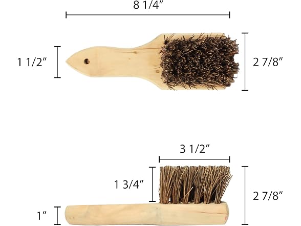 Thunder Group Wok Brush with Wooden Hand