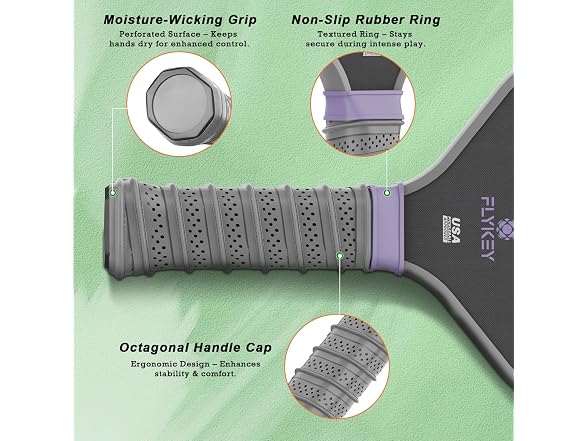 FLYKEY Pickleball Paddles, T700