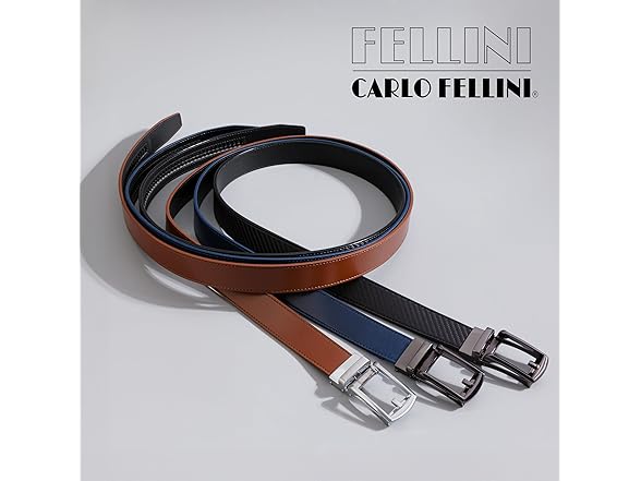 Carlo Fellini CB-CF-5010-BRB One Size - 28"-52" Waist Mens