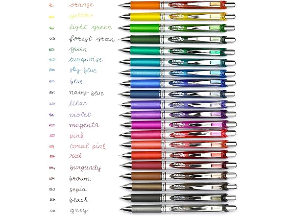 Pentel Energel Knock Ballpoint Pen,