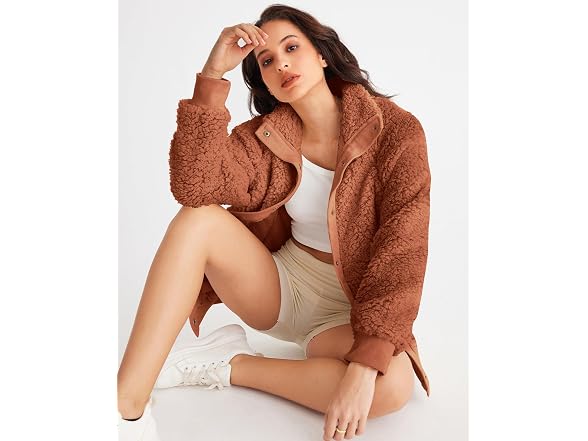 Merokeety Women (L) Winter Long Sleeve Jacket