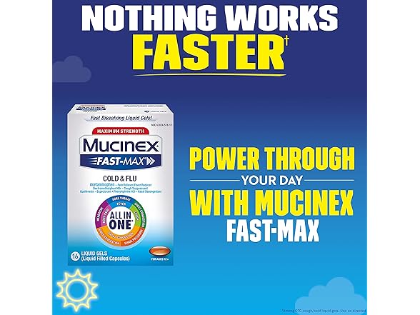Mucinex Cold & Flu All-in-One 2-Pack