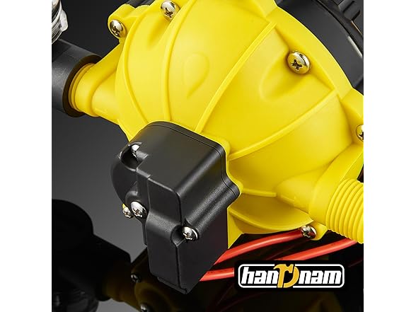 Handnam RV Water Pump - 6.5GPM 70PSI 12V DC, Fi