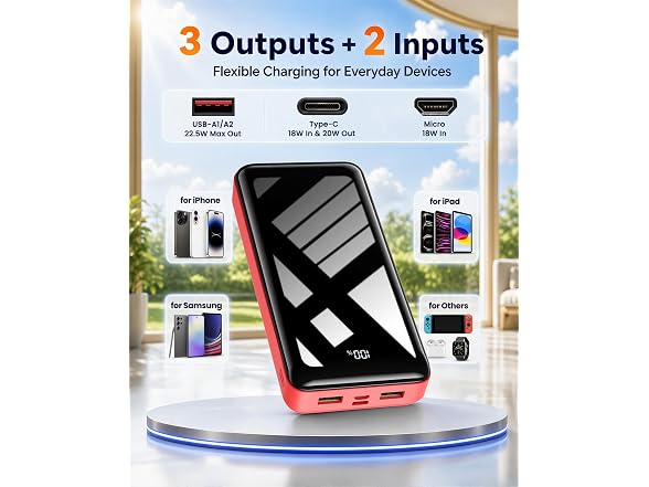 Nuxgal Power 50000mAh Portable Charger