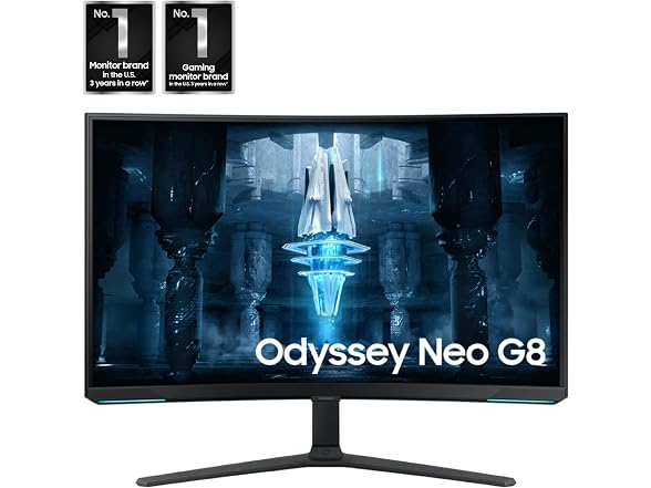 Samsung 32" Odyssey Neo G8 (G85NB) Curved Gaming Monitor