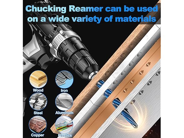 3/8" Tapered Reamer Drill Bit M2 HSS