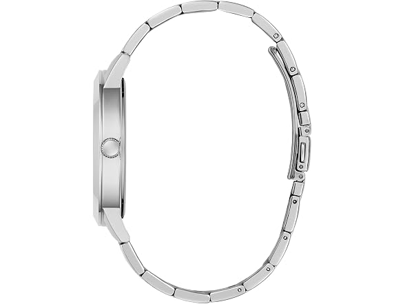 Guess Men's 44mm Watch Silver Tone Stainless Steel