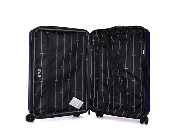 Tucci Linea 3-Piece Expandable Hardside Spinner Luggage Set