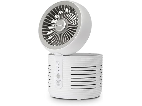 Crane 2-in-1 Air Purifier and Desk Fan