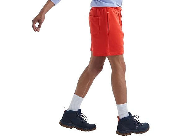 Hanes Mens Explorer Terry Shorts Grey