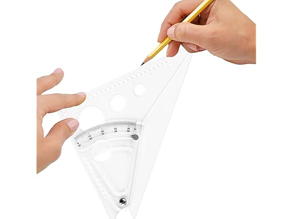 Westcott Adjustable Triangle Scale Set