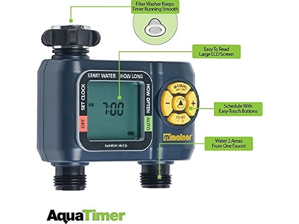 Melnor 2-Zone Automatic Water Timer