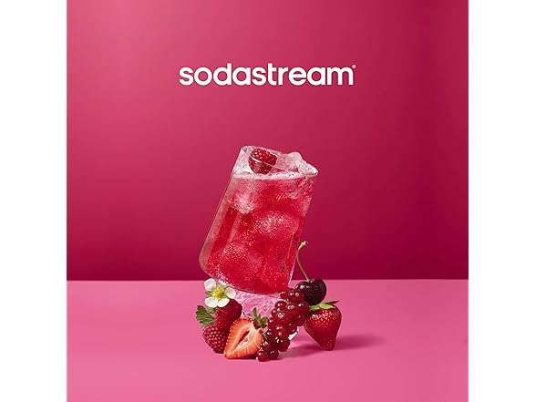 4PK SodaStream MTN Dew Code Red Zero Sugar Drink