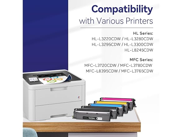 Valinkso Compatible for Brother TN229XL TN229