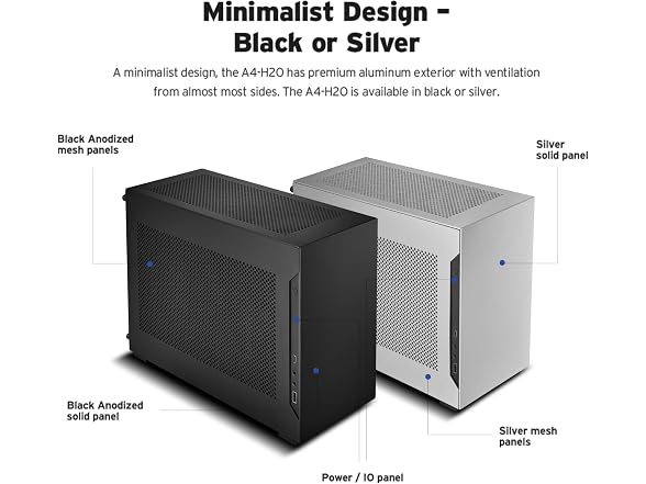 Lian Li A4-H2O Mini-ITX PC Case,
