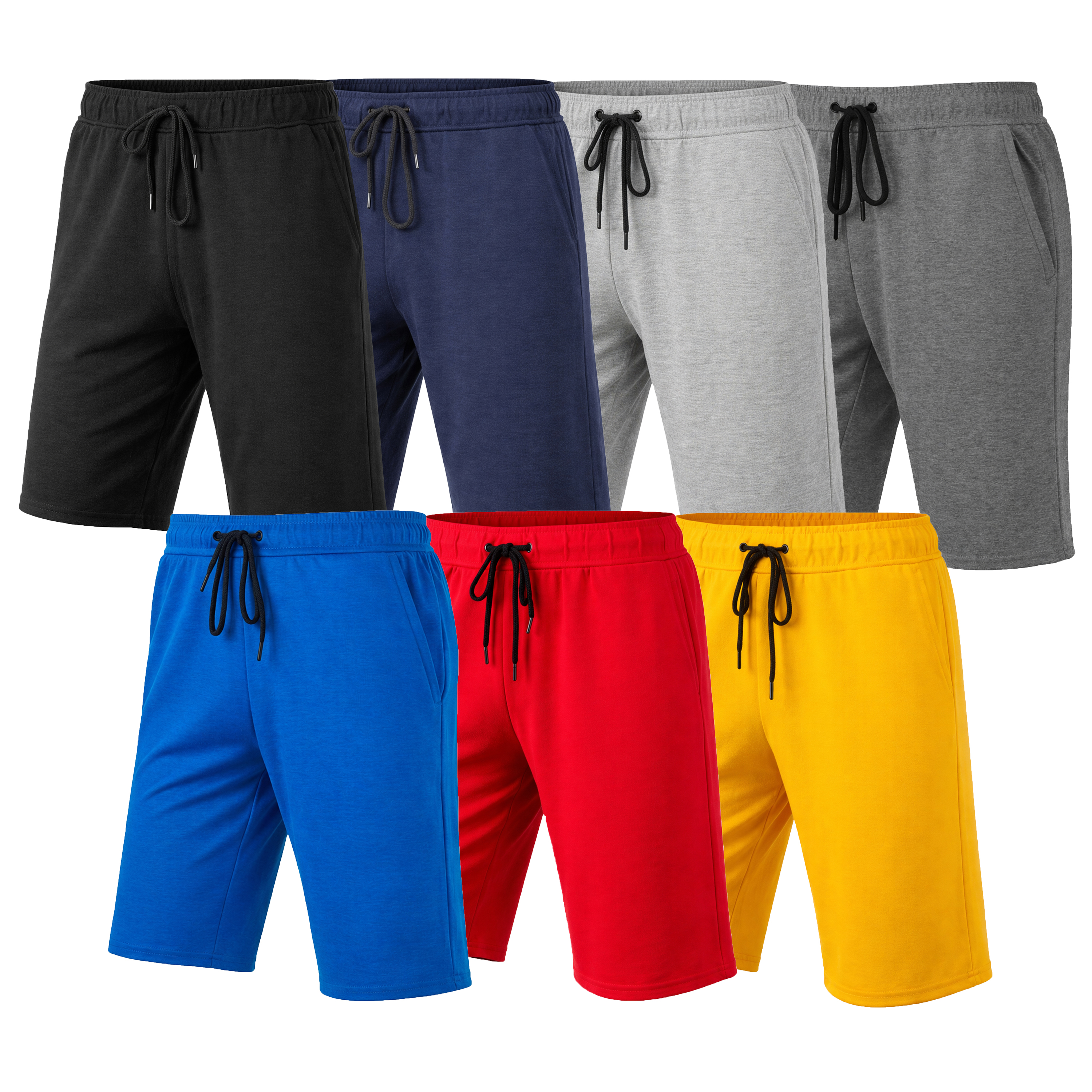 3Pk Mens T/F Performance Shorts - Gallery 8