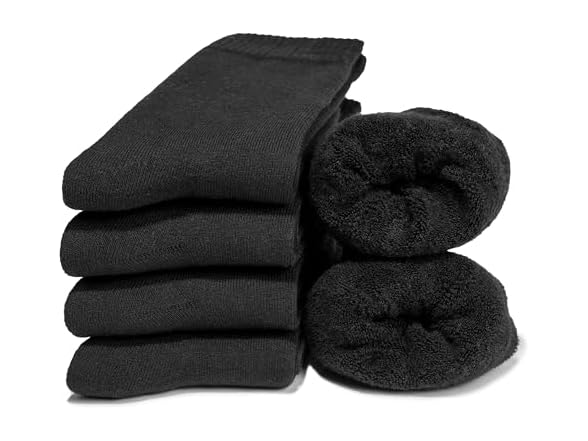 Occulto Men Winter Socks 6 Pairs (6.5-9.5)