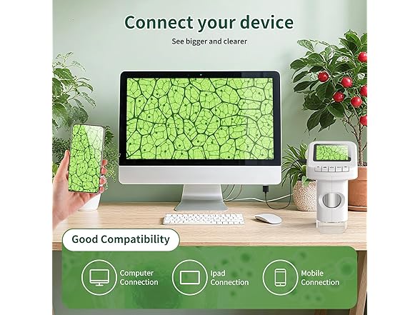 WSDMIC 1200X Portable Microscope for Kids