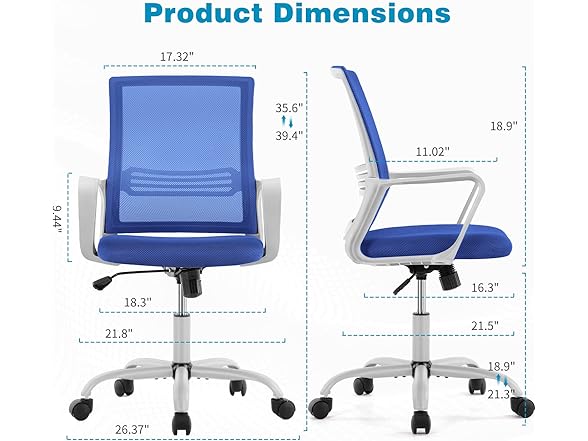 OLIXIS Ergonomic Home Office Chair - Rol